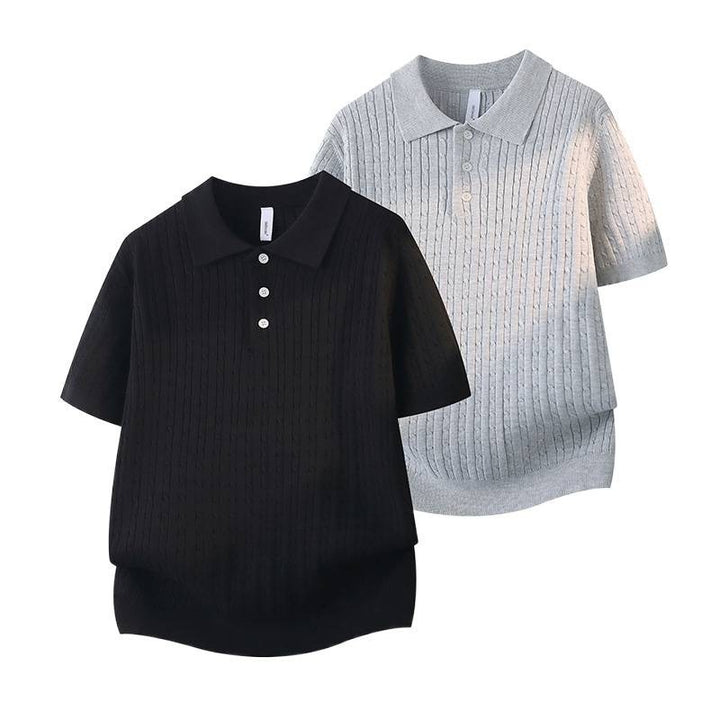 Ladies Short Sleeve Polo Shirt with Structure Mune Fashion