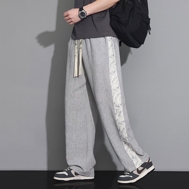 Men's Elegant and Casual Linen Cargo Pants
