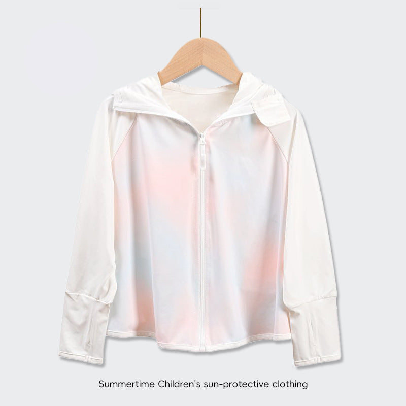 Ladies UV protection jacket with hood and soft material Mune Fashion