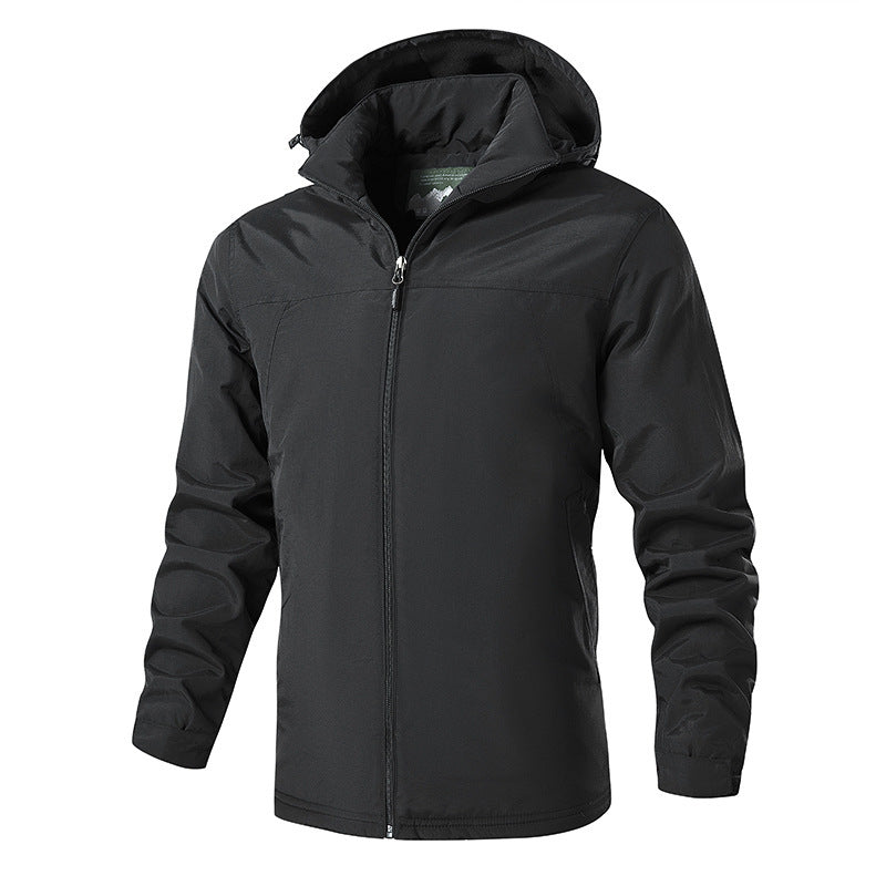 Men's lightweight outdoor jacket with hood Mune Fashion
