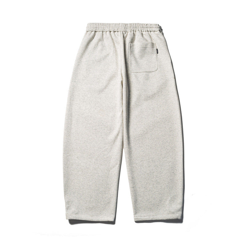 Men's loose-fitting sweatpants with elastic drawstring waistband and cropped leg Mune Fashion