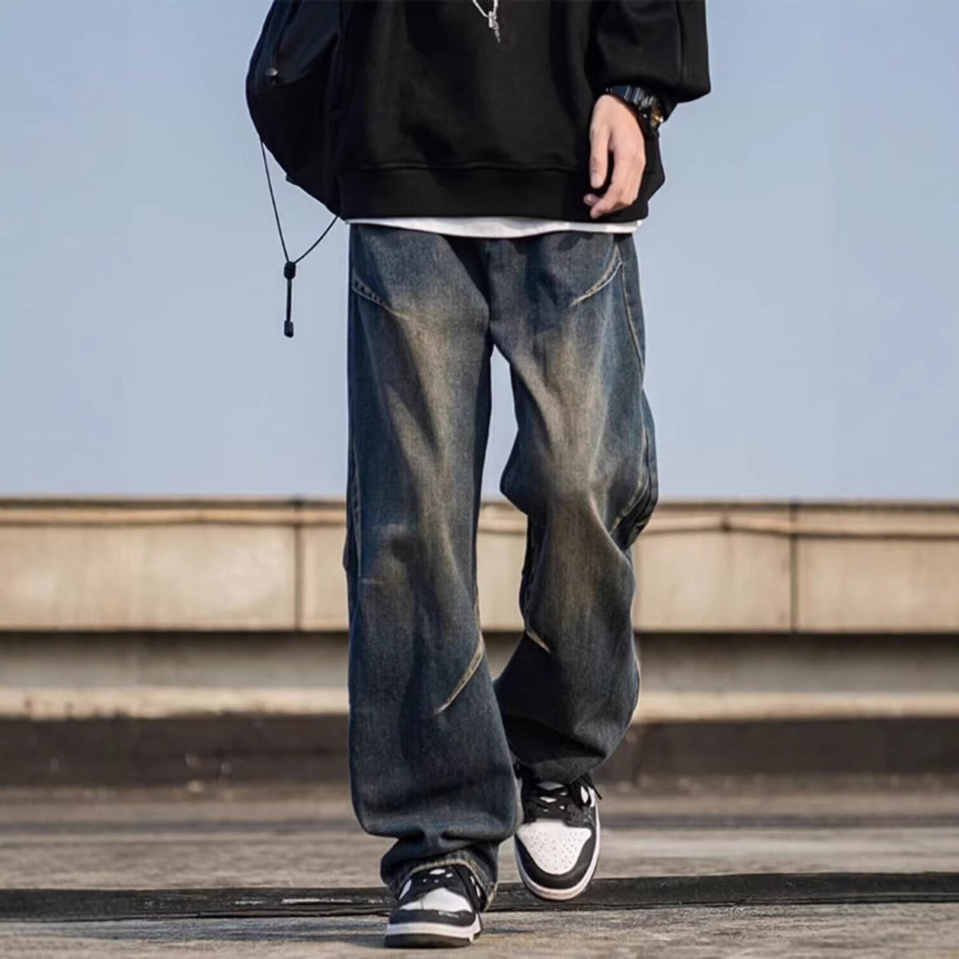 Men's Loose-Fit Jeans Mune Fashion