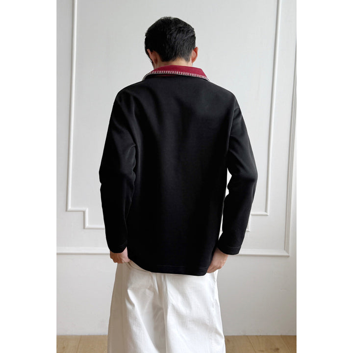 Men's Casual Pullover with Zipper Mune Fashion