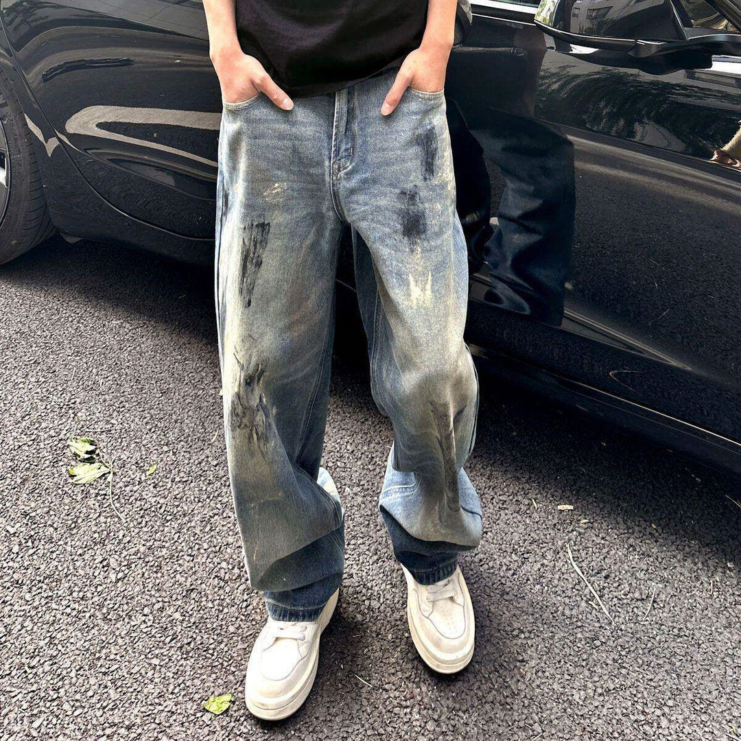 Men's Comfortable Oversized Jeans Mune Fashion