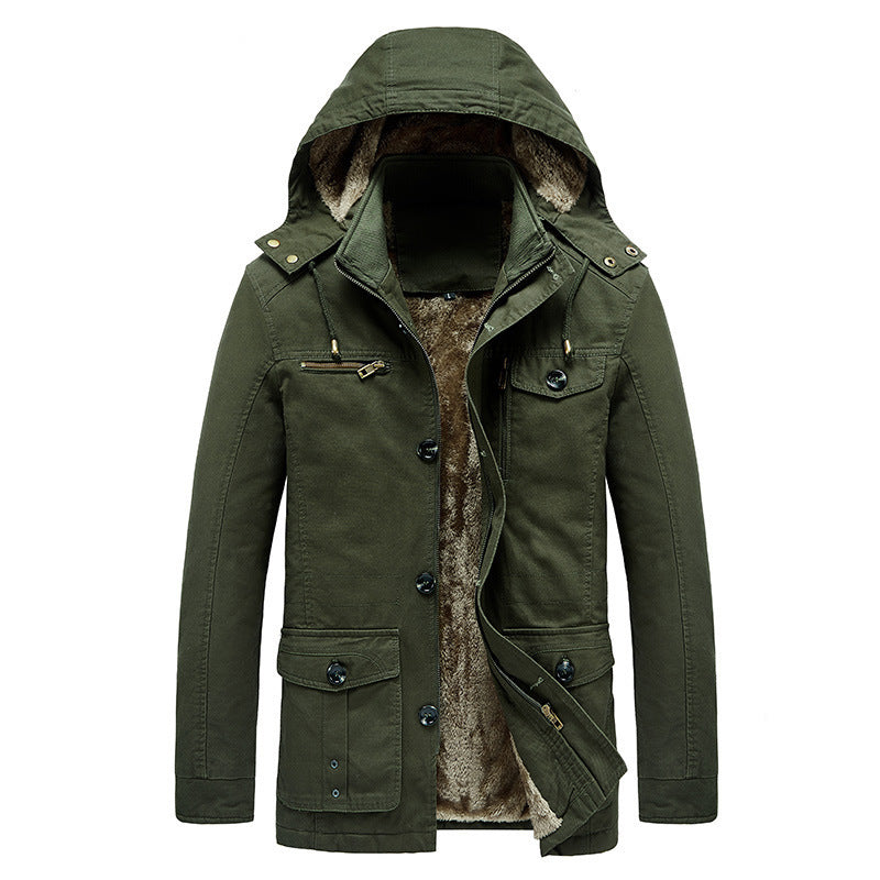 Men's Robust and Warm-lined Outdoor Jacket Mune Fashion