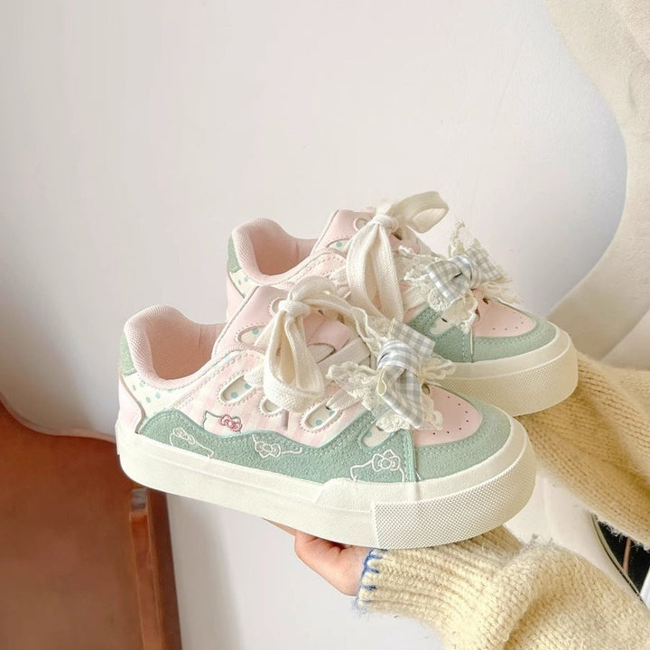 Women's sneakers with playfully romantic details and comfortable soles Mune Fashion