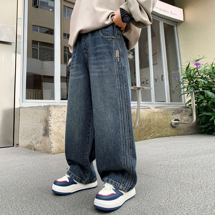 Unisex loose fit cargo jeans in streetwear style Mune Fashion
