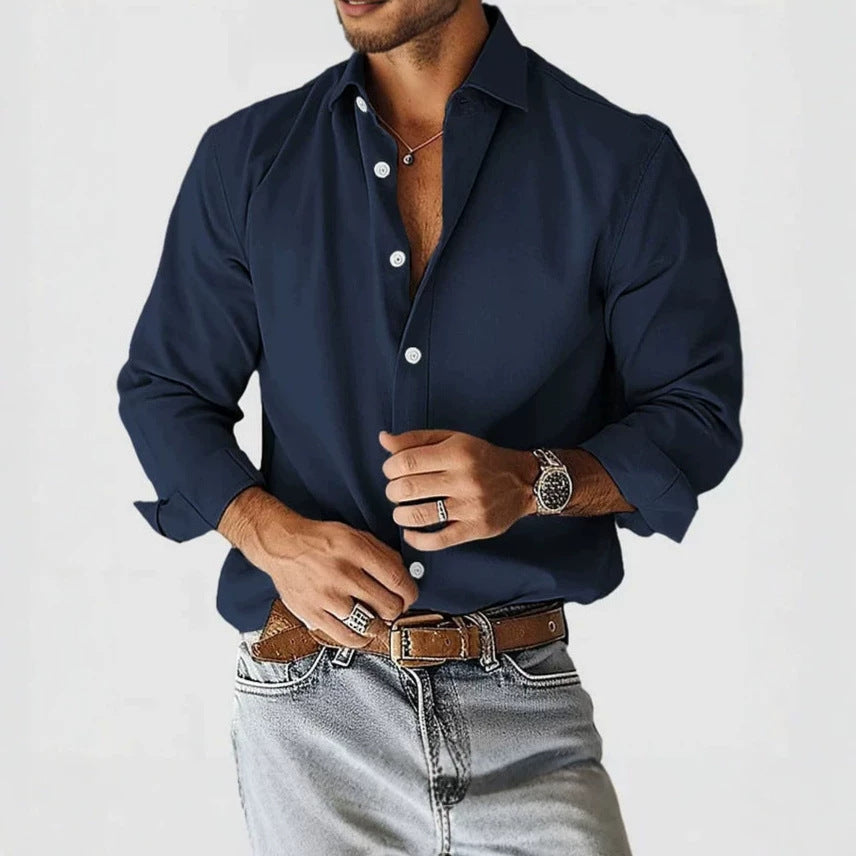 Men's Fashion Long Sleeve Shirt