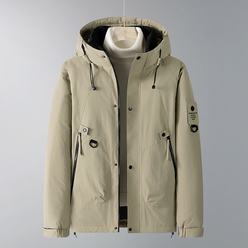 Men's Technical Hooded Jacket Mune Fashion