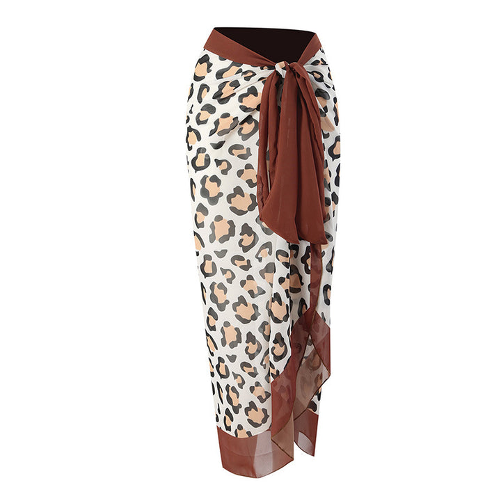 Damen Maxirock mit Leopardenmuster Echo Archiv