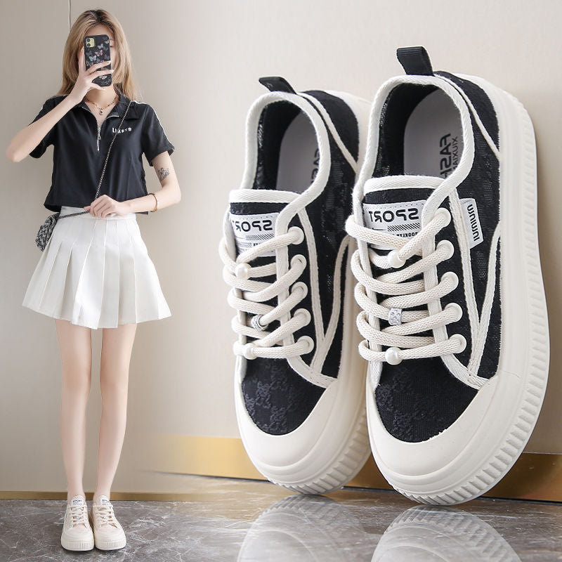 Women's casual sneakers with elegant tip and non-slip sole Mune Fashion