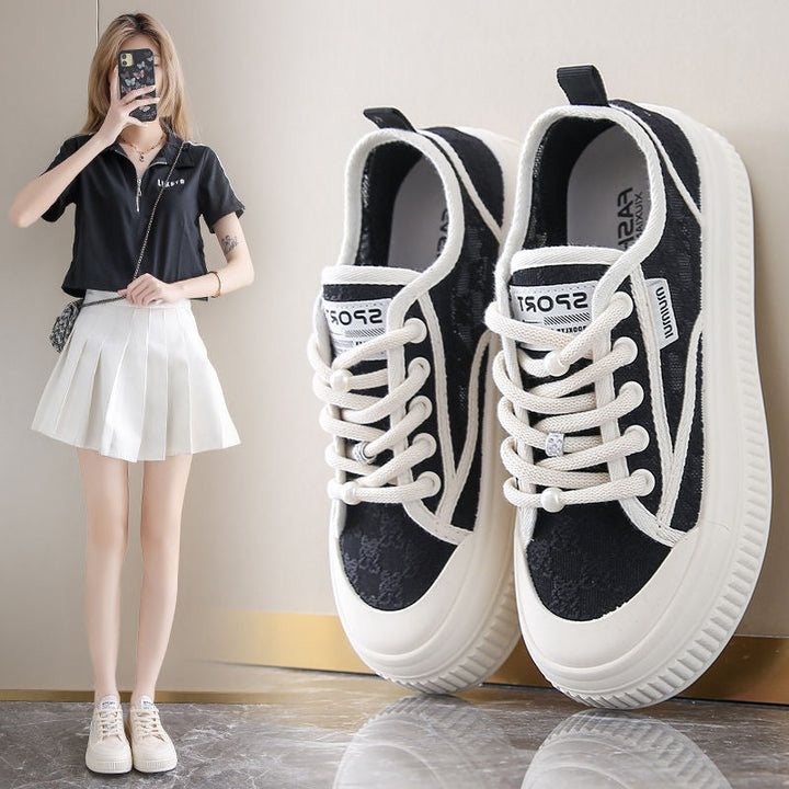 Women's casual sneakers with elegant tip and non-slip sole Mune Fashion