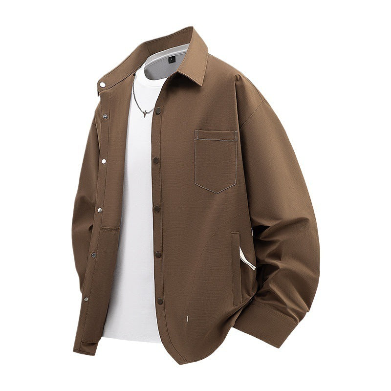 Men's Fashionable and Casual Overshirt Jacket Mune Fashion