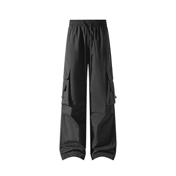 Men's cargo pants with multiple pockets and elastic waistband Mune Fashion