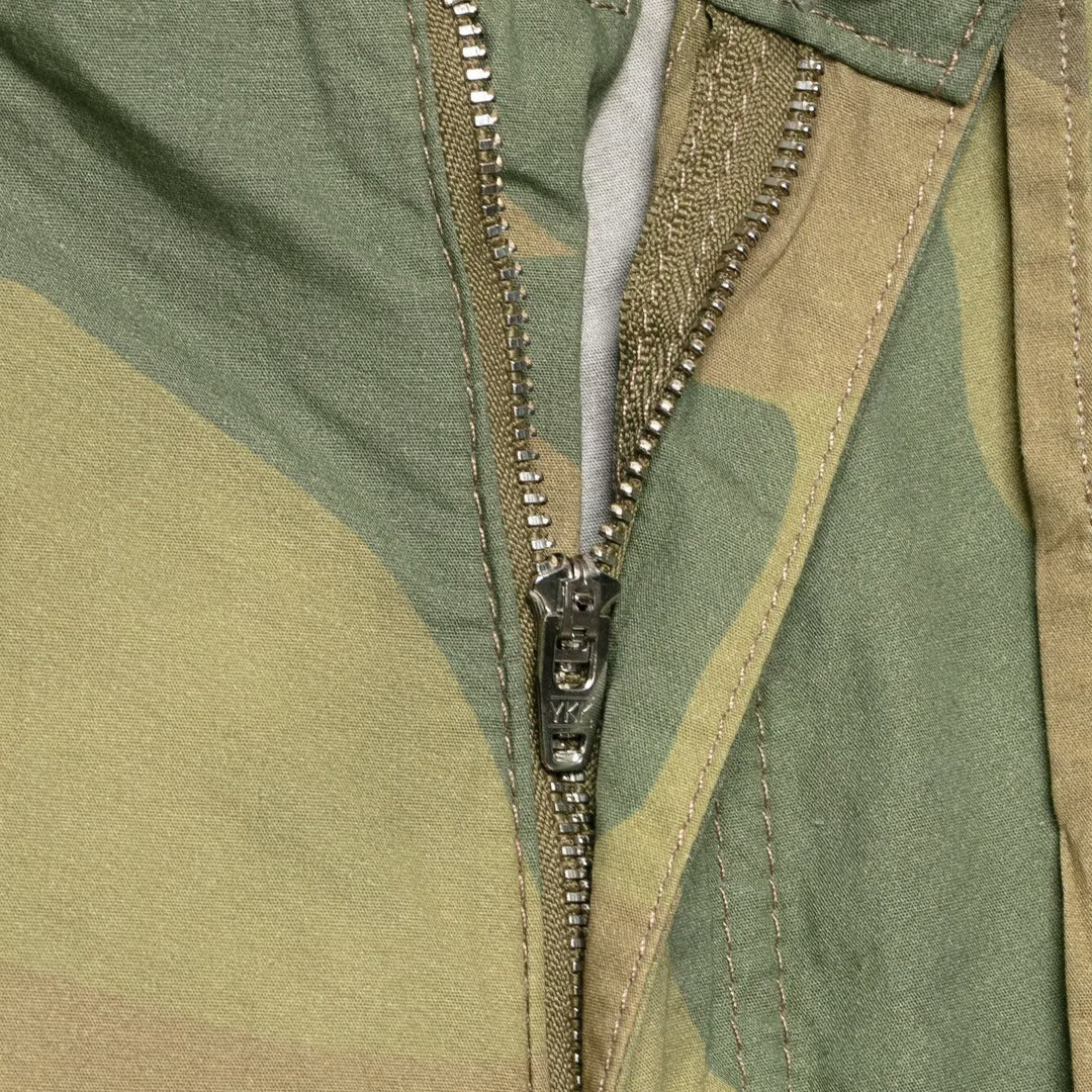 Women's Loose-Fitting Cargo Pants in Camouflage Pattern with Drawstring Waist and Ankle Ties Mune Fashion