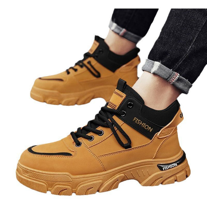 Women's High-Top Comfort Sneakers with Stable Sole Mune Fashion
