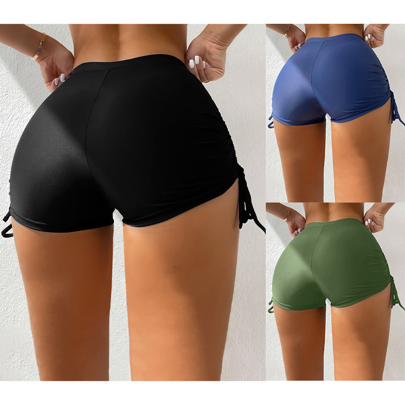 Women's Swimwear Shorts with Adjustable Side Ties Mune Fashion