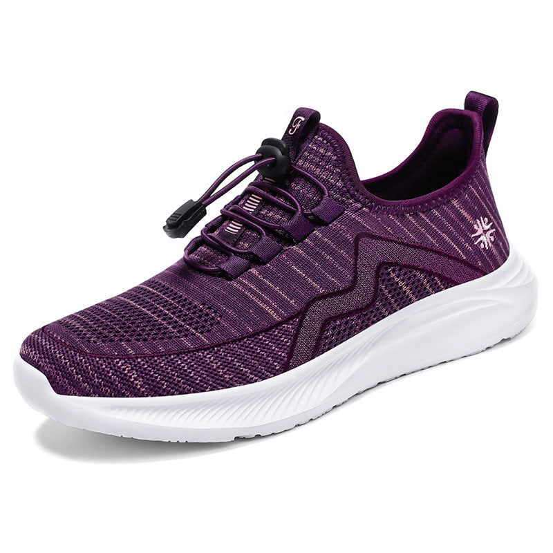 Women's Sporty Lightweight Sneakers with Elastic Lacing System Mune Fashion