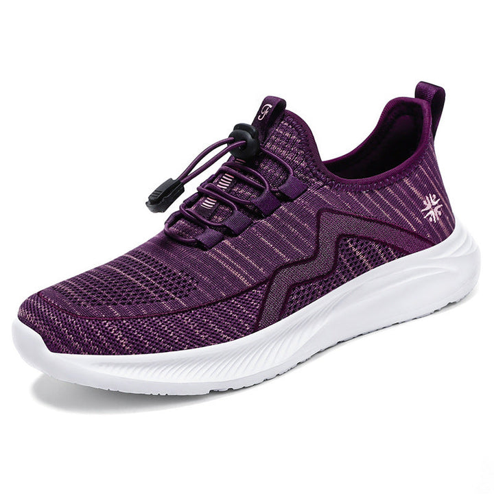 Women's Sporty Lightweight Sneakers with Elastic Lacing System Mune Fashion