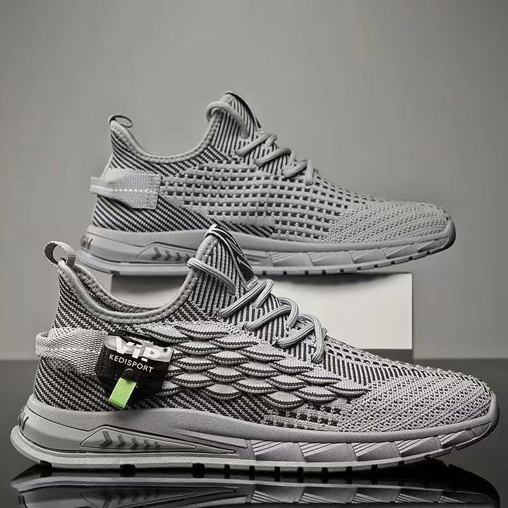 Men's Sporty Sneakers with Breathable Upper Material Mune Fashion 1788175386
