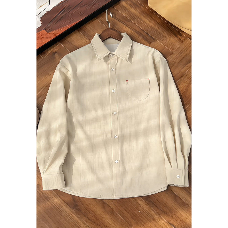 Men's Elegant and Casual Long Sleeve Shirt Mune Fashion