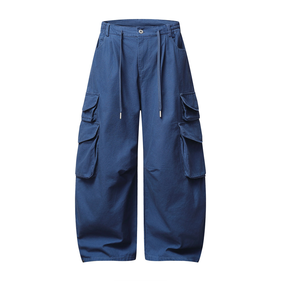 Ladies Utility Cargo Culotte with wide leg, elastic waistband and flap pockets Mune Fashion