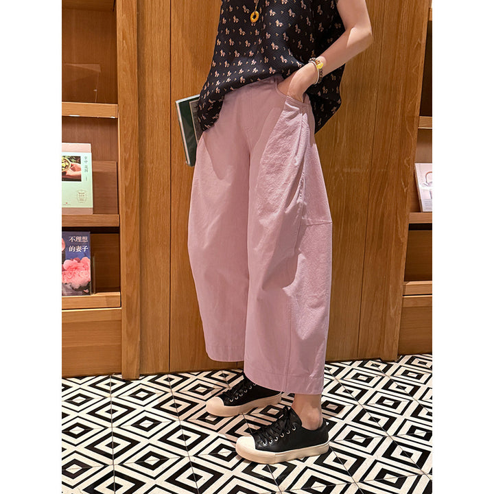 Women’s cargo pants with wide cut Mune Fashion