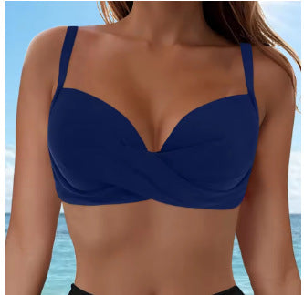 Ladies Elegant Bikini Top with Wrap Design Mune Fashion