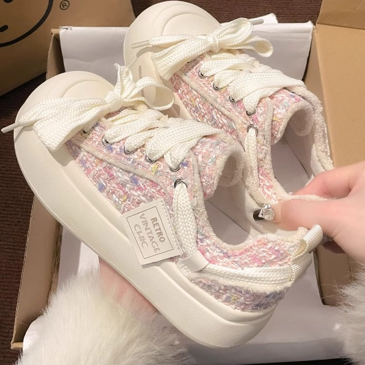 Women Sneakers with innovative transparent filling and fashionable lacing details Mune Fashion