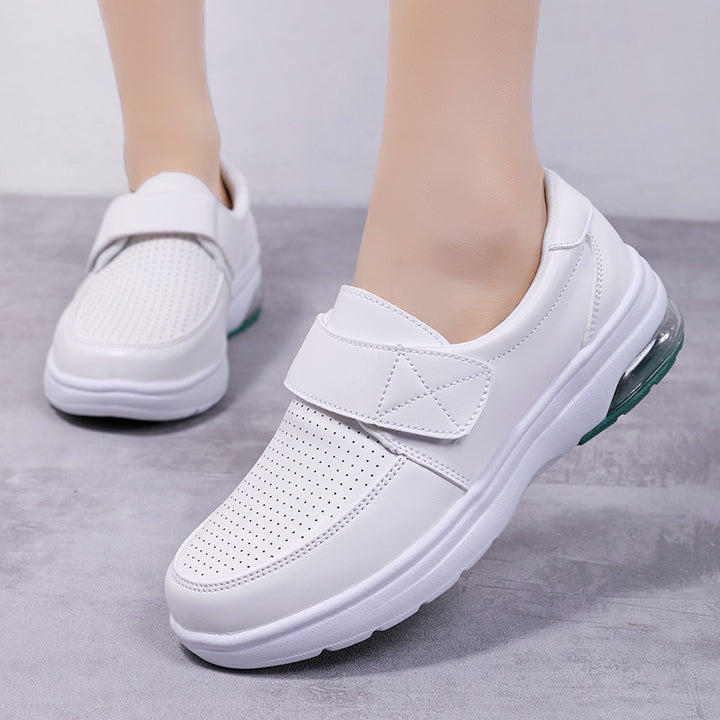 Men's orthopedic comfort slippers with Velcro and visible air cushion Mune Fashion