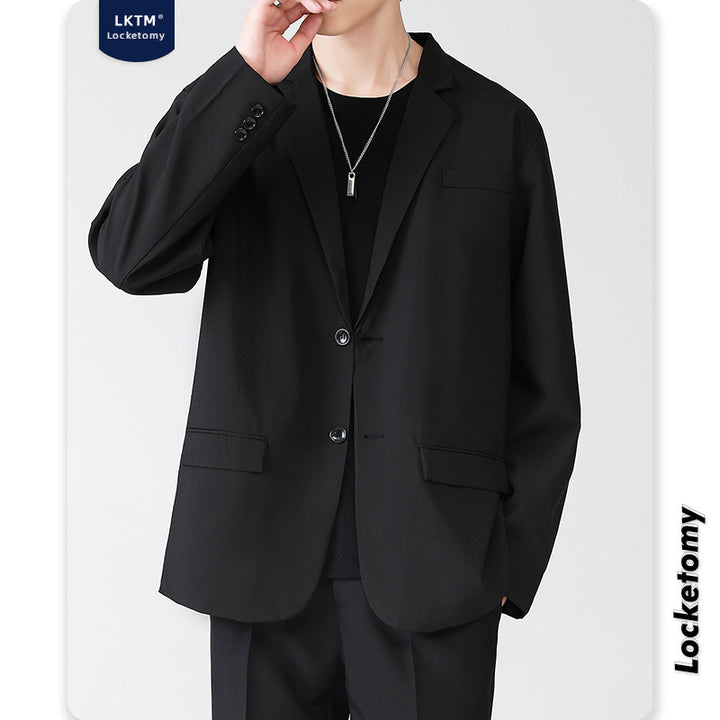 Men's blazer in relaxed fit with two-button closure and flap pockets Mune Fashion