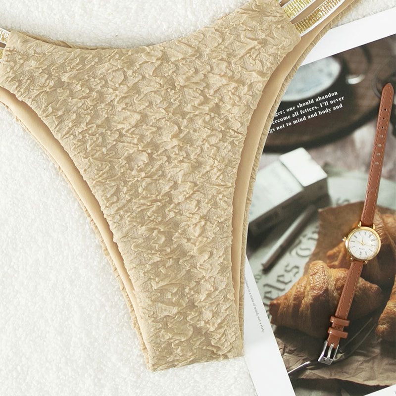 Women Push-Up Bikini with elegant ruffle design Mune Fashion
