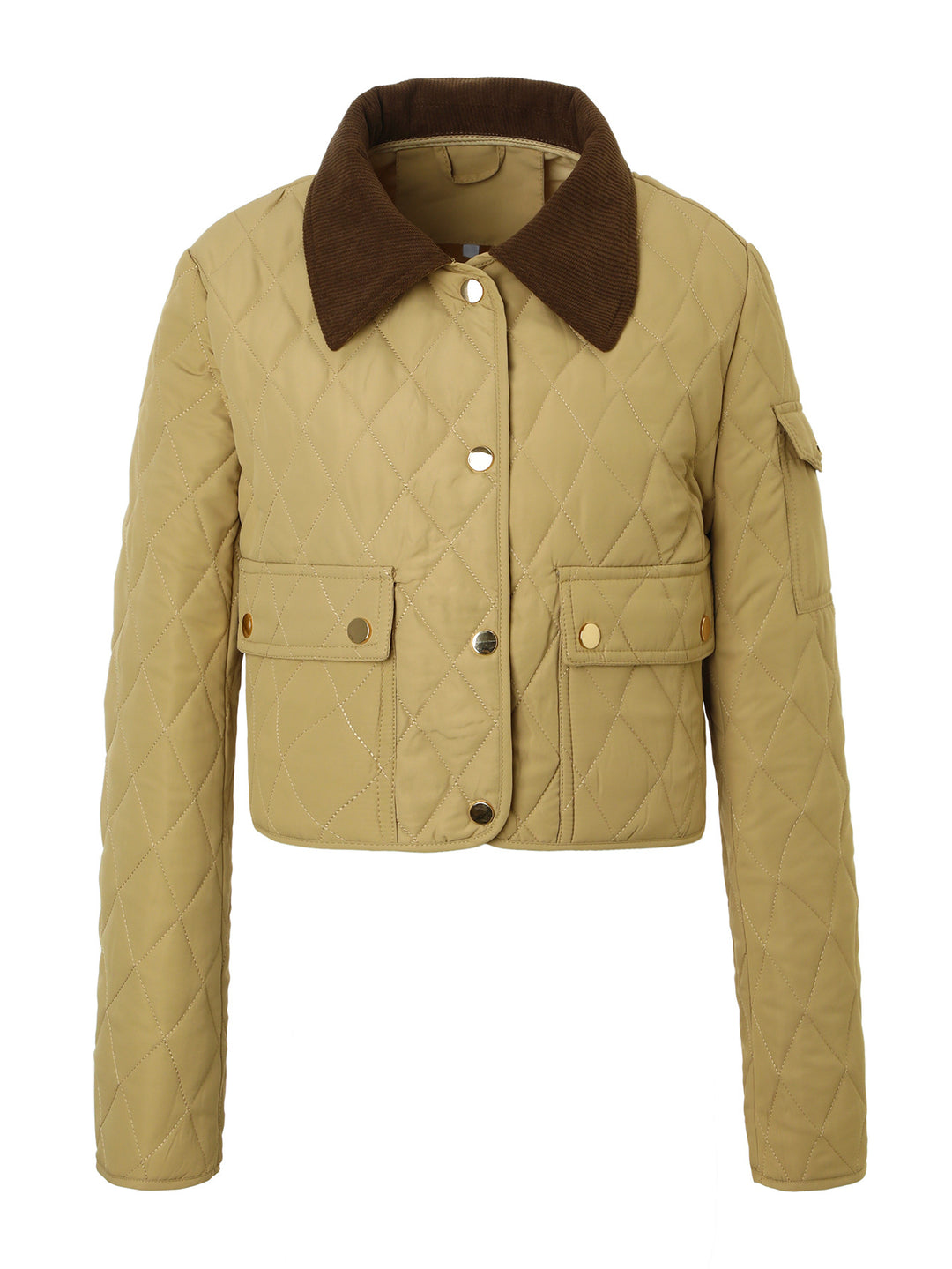 Women's Stylish Short Jacket with Quilted Design Mune Fashion
