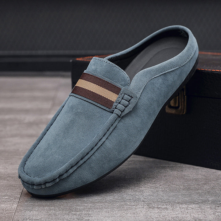 Men's Comfortable Moccasins with Elastic Band