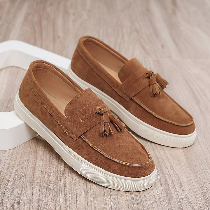 Men's Stylish Moccasins with Fringes Mune Fashion
