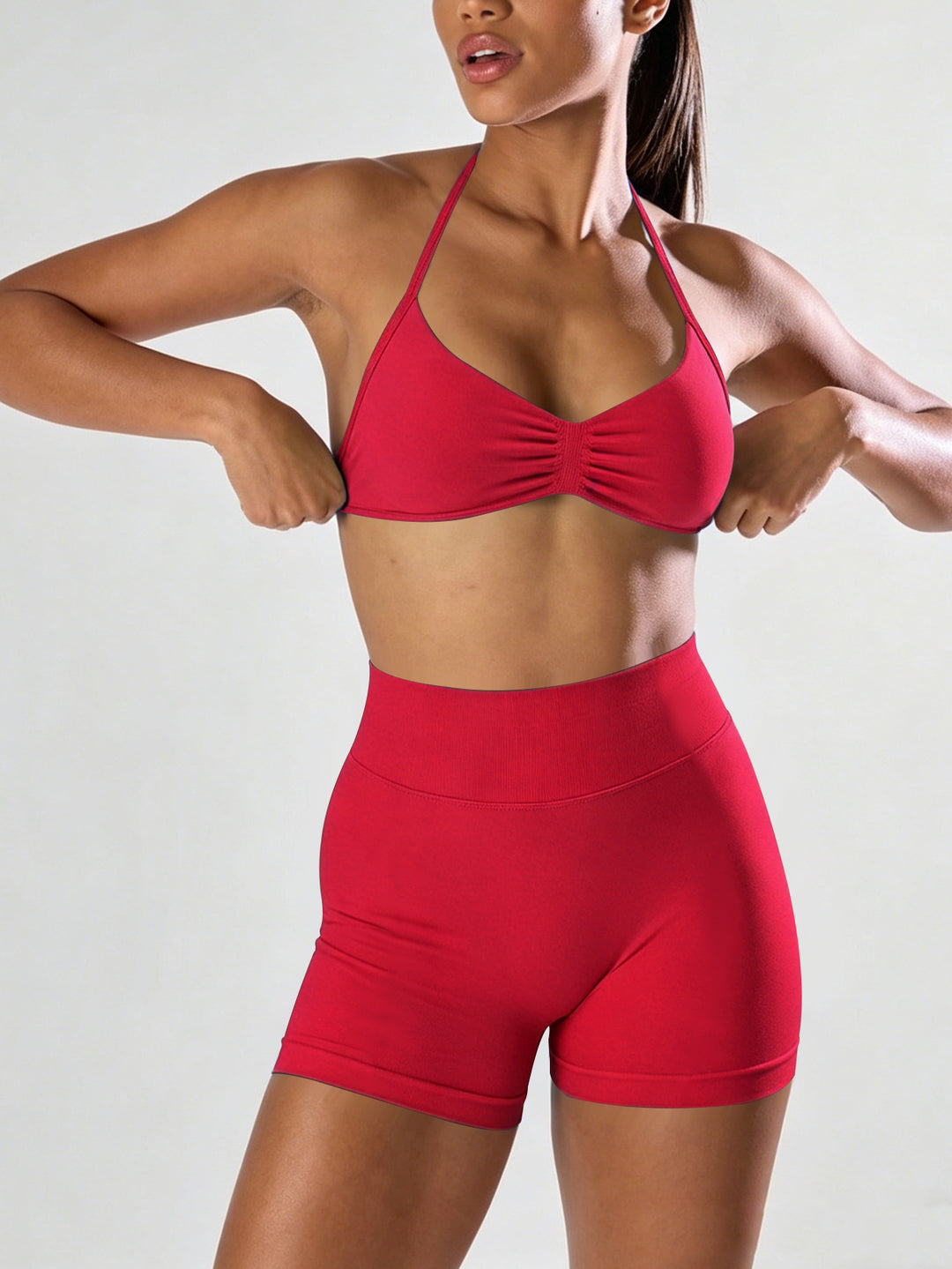Women's sporty bikini set made of high-elastic material with adjustable straps Mune Fashion