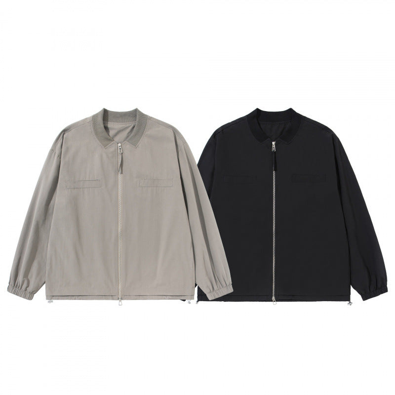 Unisex Lightweight Short Blouson Jacket Mune Fashion