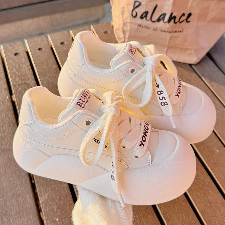 Women's Platform Sneakers with Modern Design and Cushioned Sole Mune Fashion