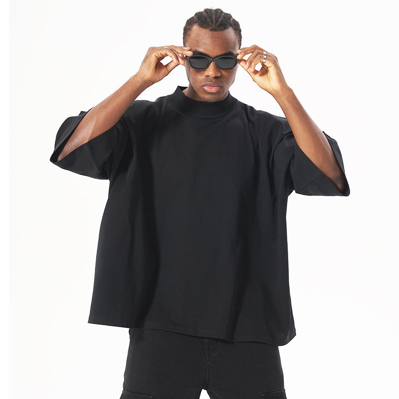 Unisex Oversize Boxy T-Shirt made of heavy cotton with a loose fit and extended sleeves Mune Fashion