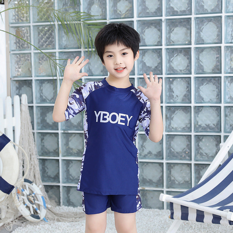 Boys UV Protection Swimsuit Mune Fashion