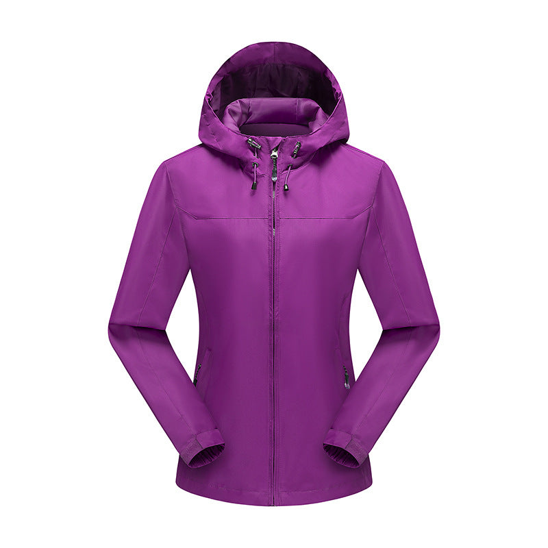 Men's ultralight packable rain jacket with adjustable hood and elastic cuffs Mune Fashion