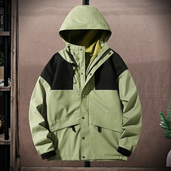 Men's functional jacket with adjustable hood system Mune Fashion