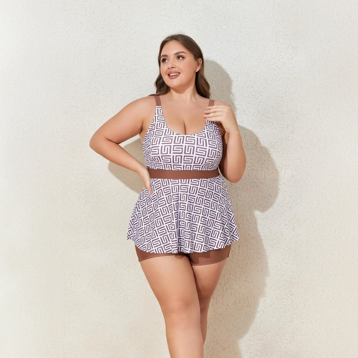 Women's Swim Skirt complementary Tankini Mune Fashion