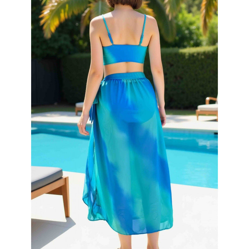 Ladies swimsuit and summery wrap skirt Mune Fashion