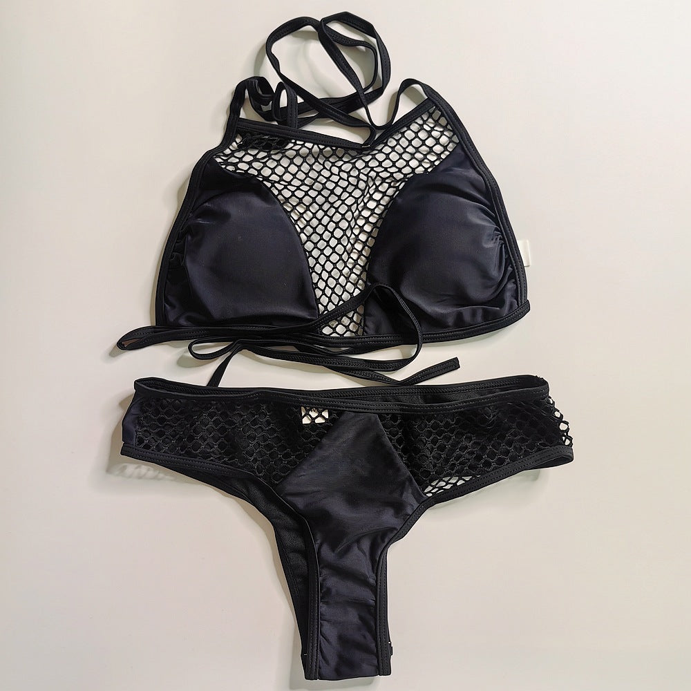 Ladies Bikini with Mesh Design Mune Fashion