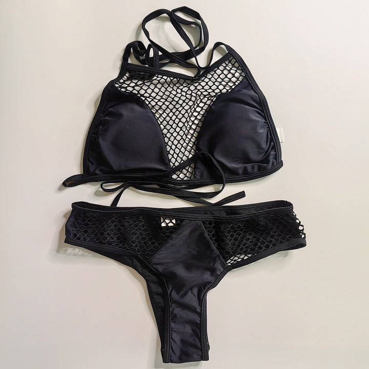 Ladies Bikini with Mesh Design Mune Fashion