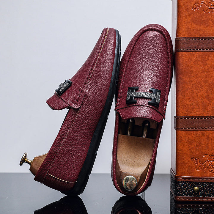 Men's Elegant Moccasin Shoes Mune Fashion