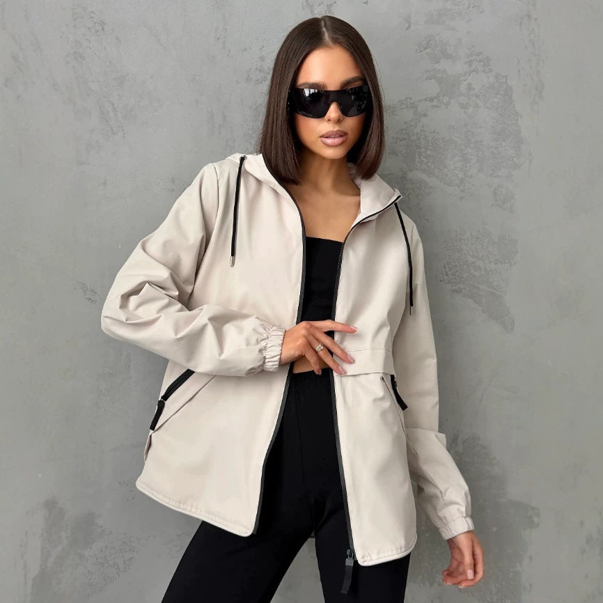 Women's Lightweight Windbreaker Jacket