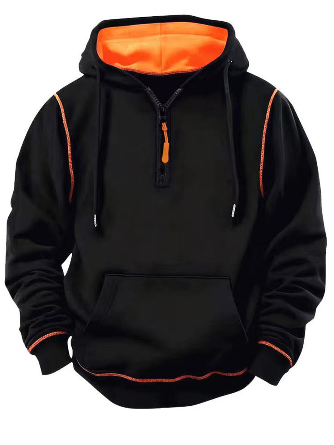 Men's Sporty Zip-Up Hoodie Mune Fashion