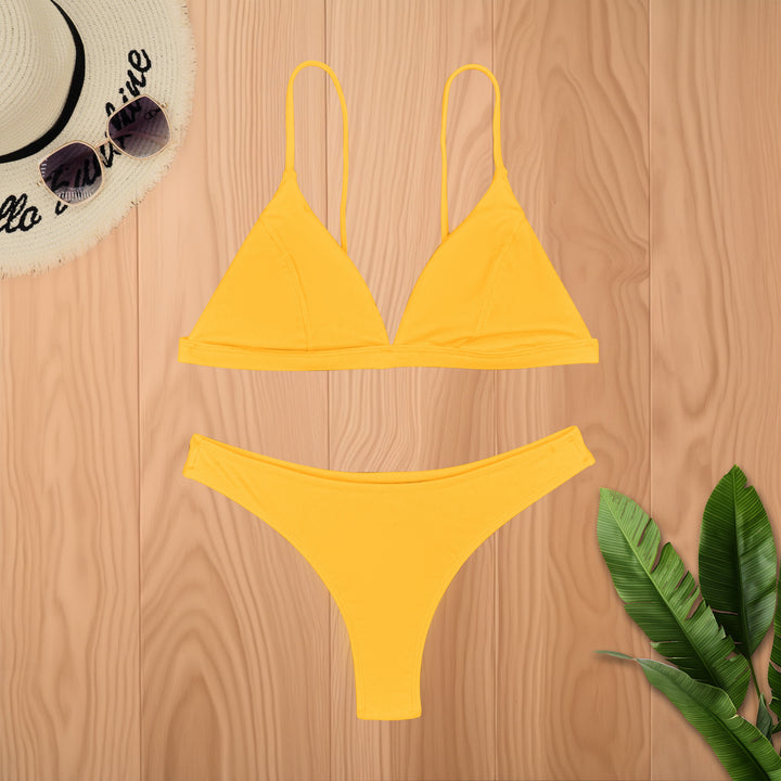 Women's Triangle Bikini Set Mune Fashion
